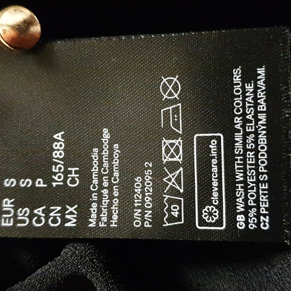 🎈SALE! Bundle 3 for $30. H&M black jersey dress - Picture 5 of 5